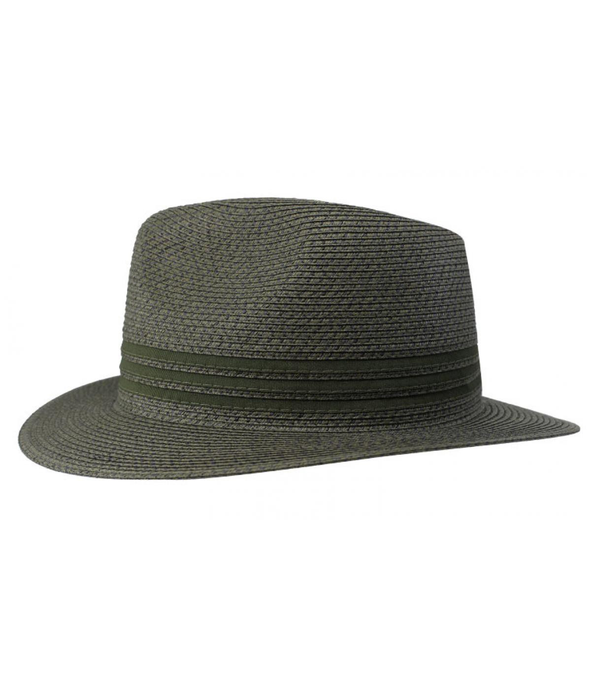 Fedora Gros Grain khaki Seeberger Fedora Gros Grain khaki Seeberger